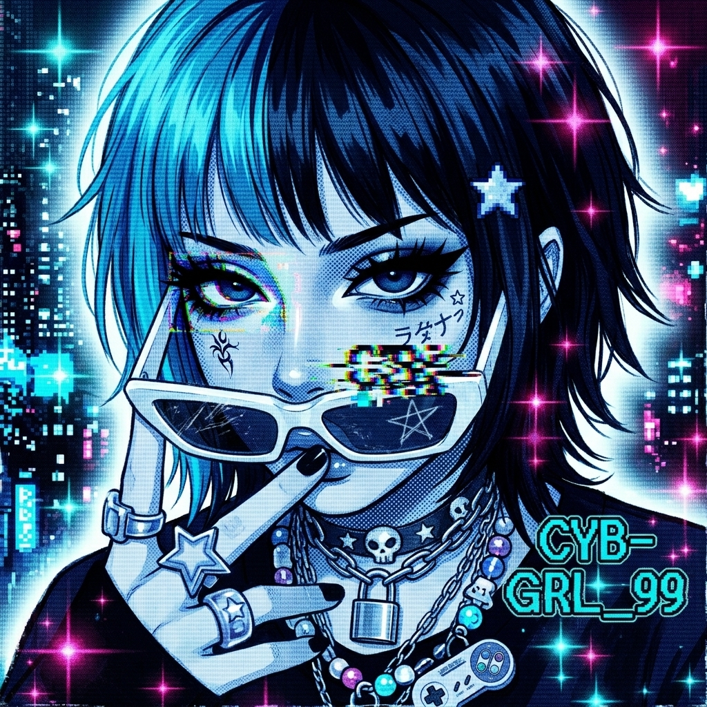 Cyber Y2K PFP