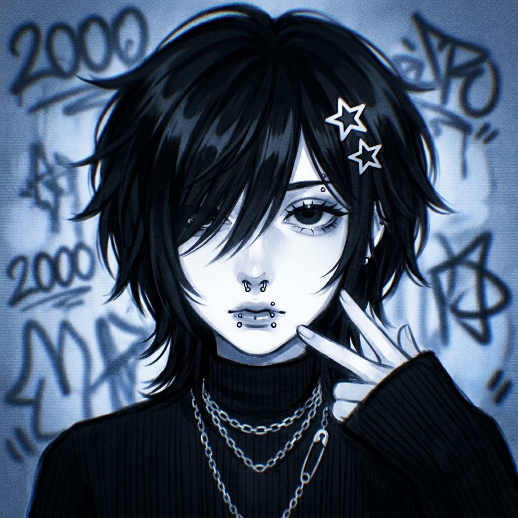 Emo Y2K PFP