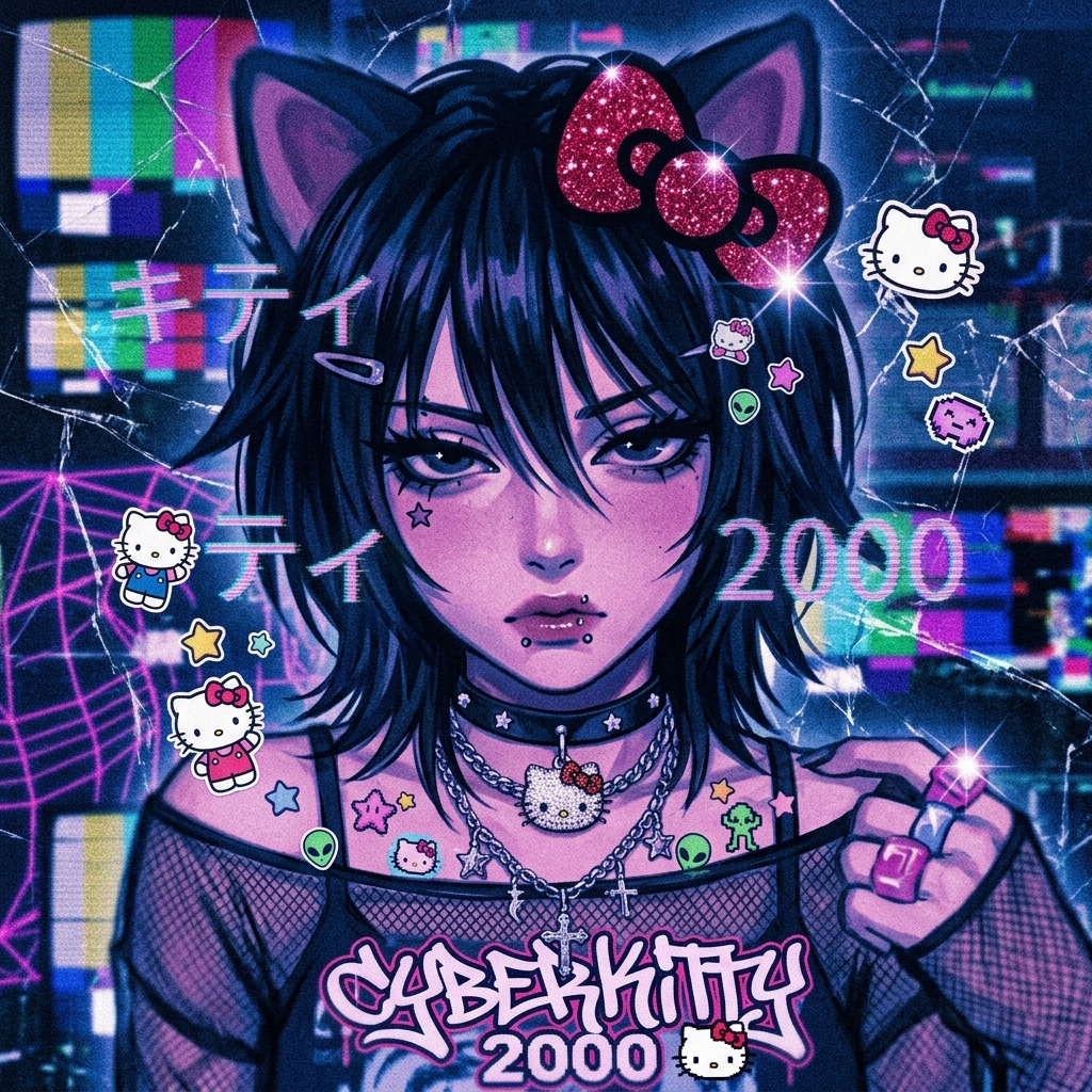 Hello Kitty Y2K PFP