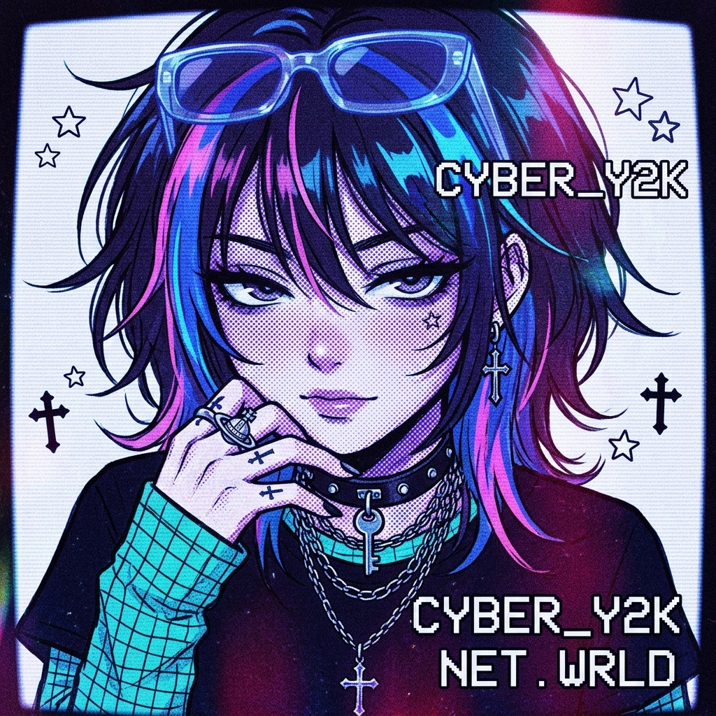 Purple PFP Y2K